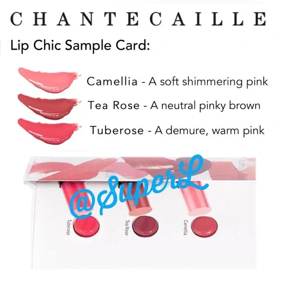5/$15 Chantecaille Lip Chic Lipstick Camellia Tuberose Tea Rose Pink Neutral - Picture 2 of 8